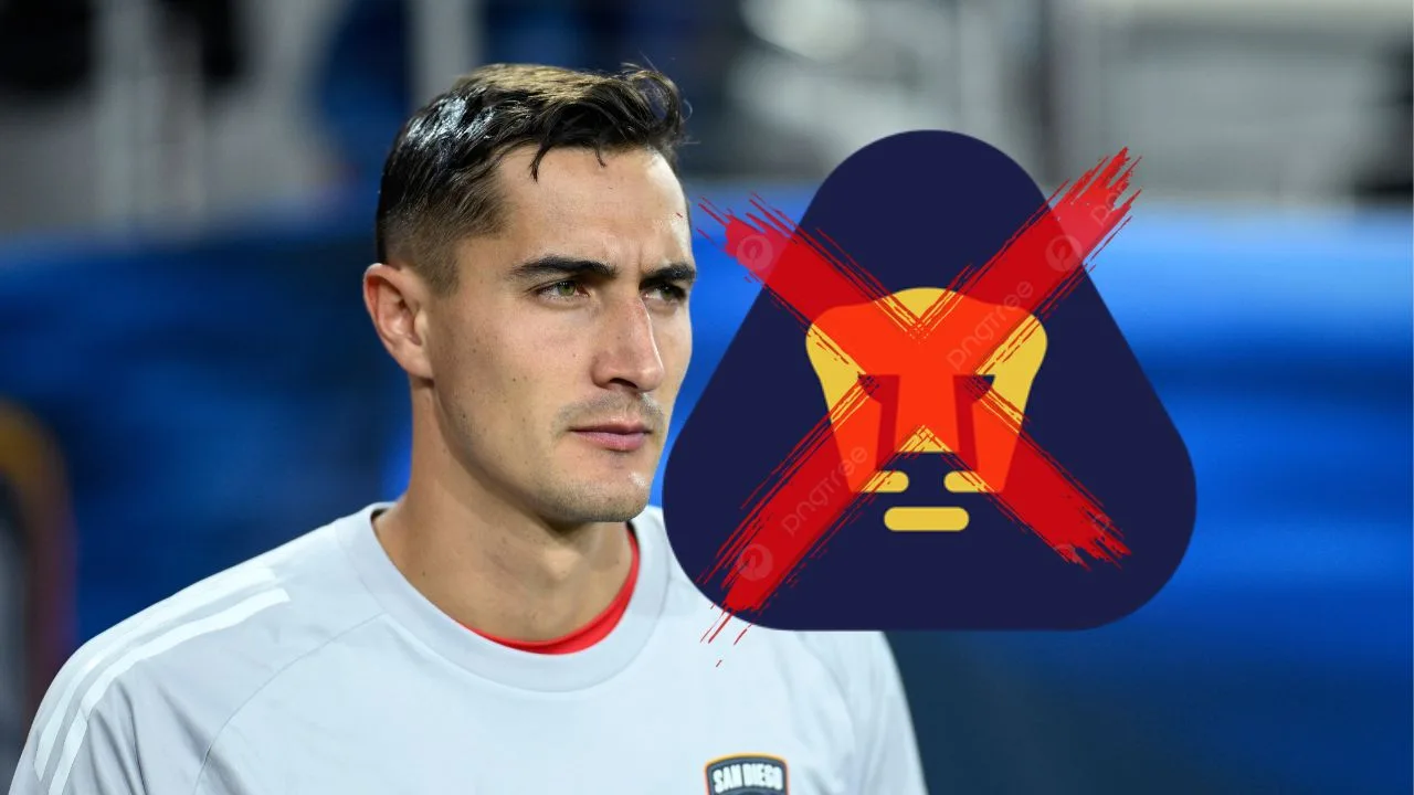 Pablo Sisniega, portero del San Diego FC. 