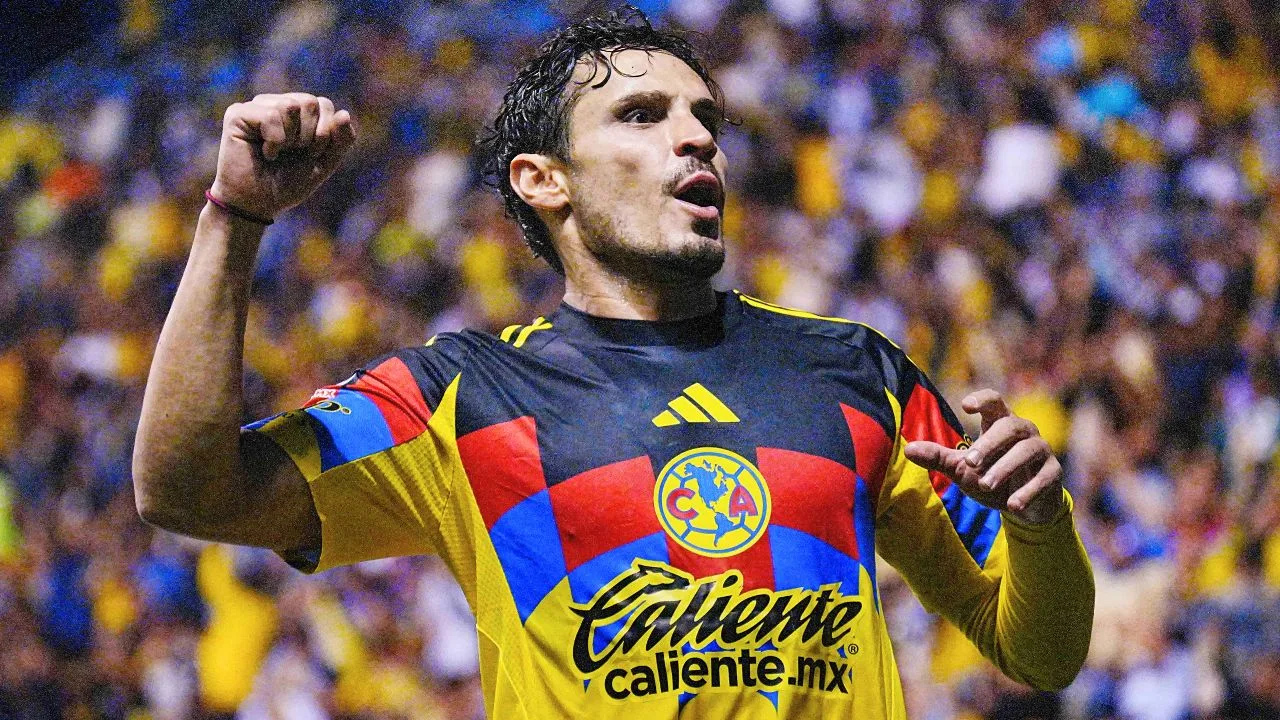 América vs Puebla: Raphael Veiga se estrena en la Liga MX con brutal gol en la J7 y así celebró.