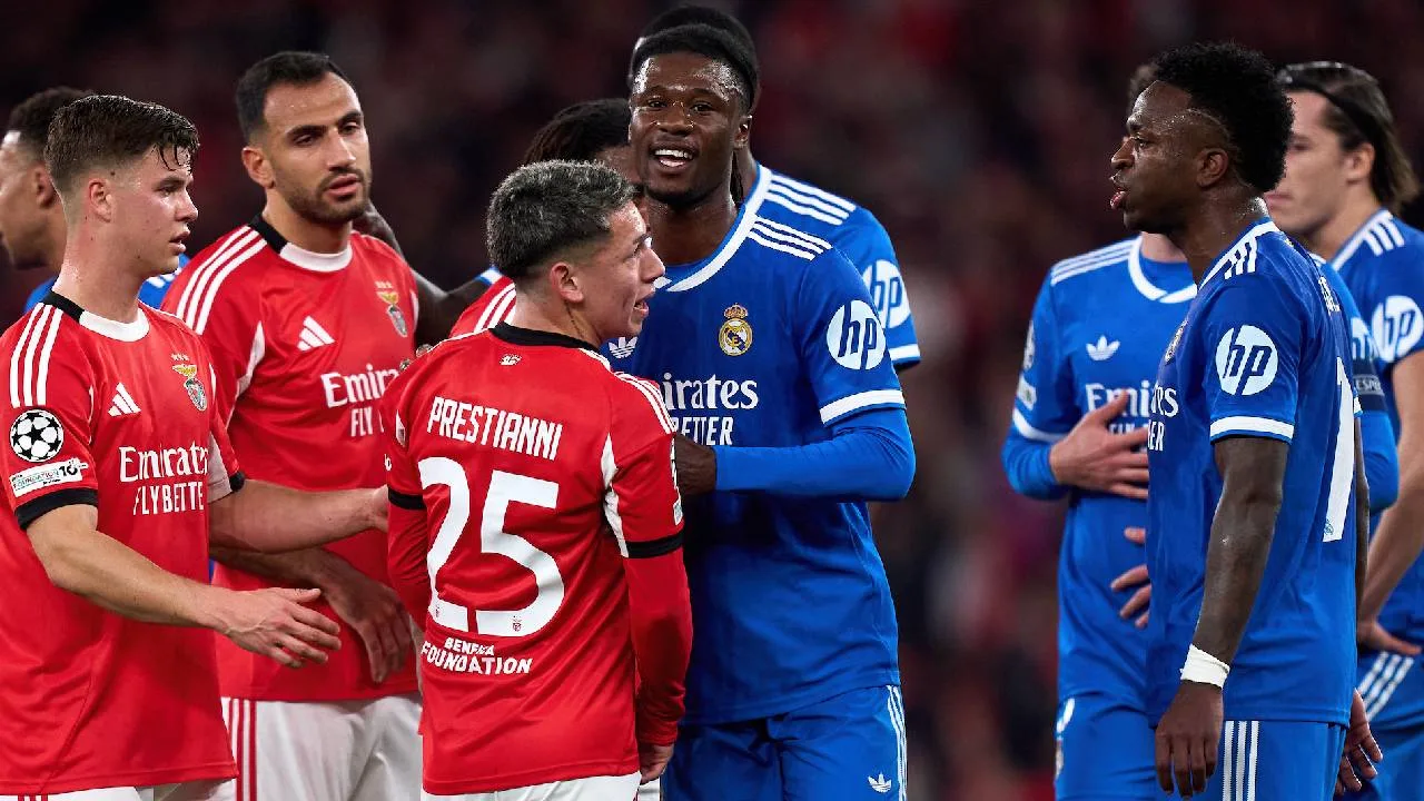 Real Madrid ve Benfica.