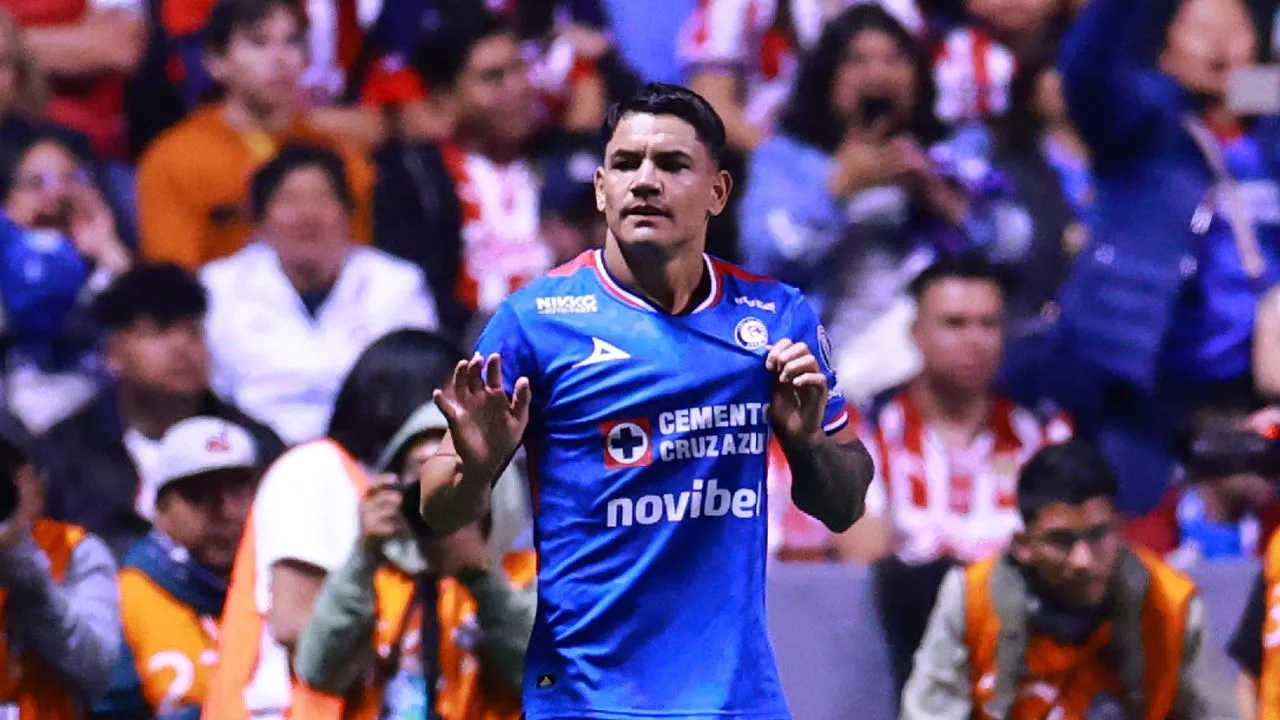 Gabriel Fernández, jugador de Cruz Azul.
