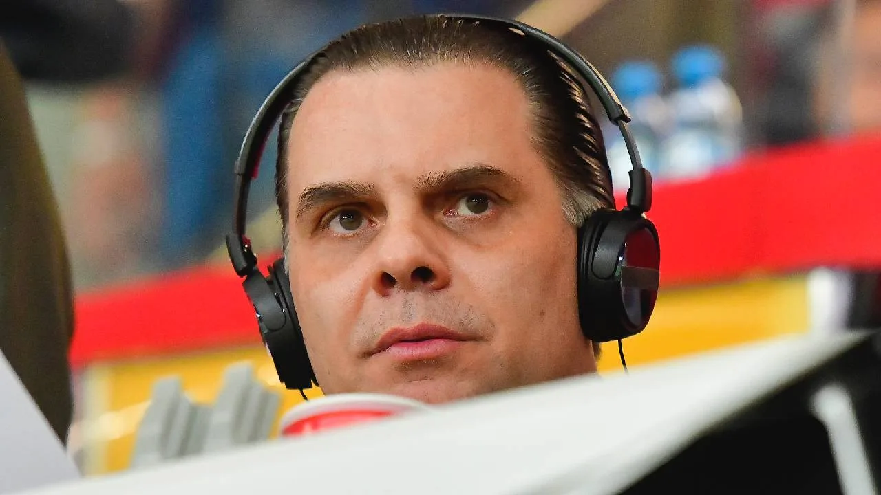 Christian Martinoli, cronista deportivo. 