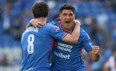 Agustín Palavecino y Nicolás Ibáñez, Cruz Azul vs Atlético San Luis, Liga MX