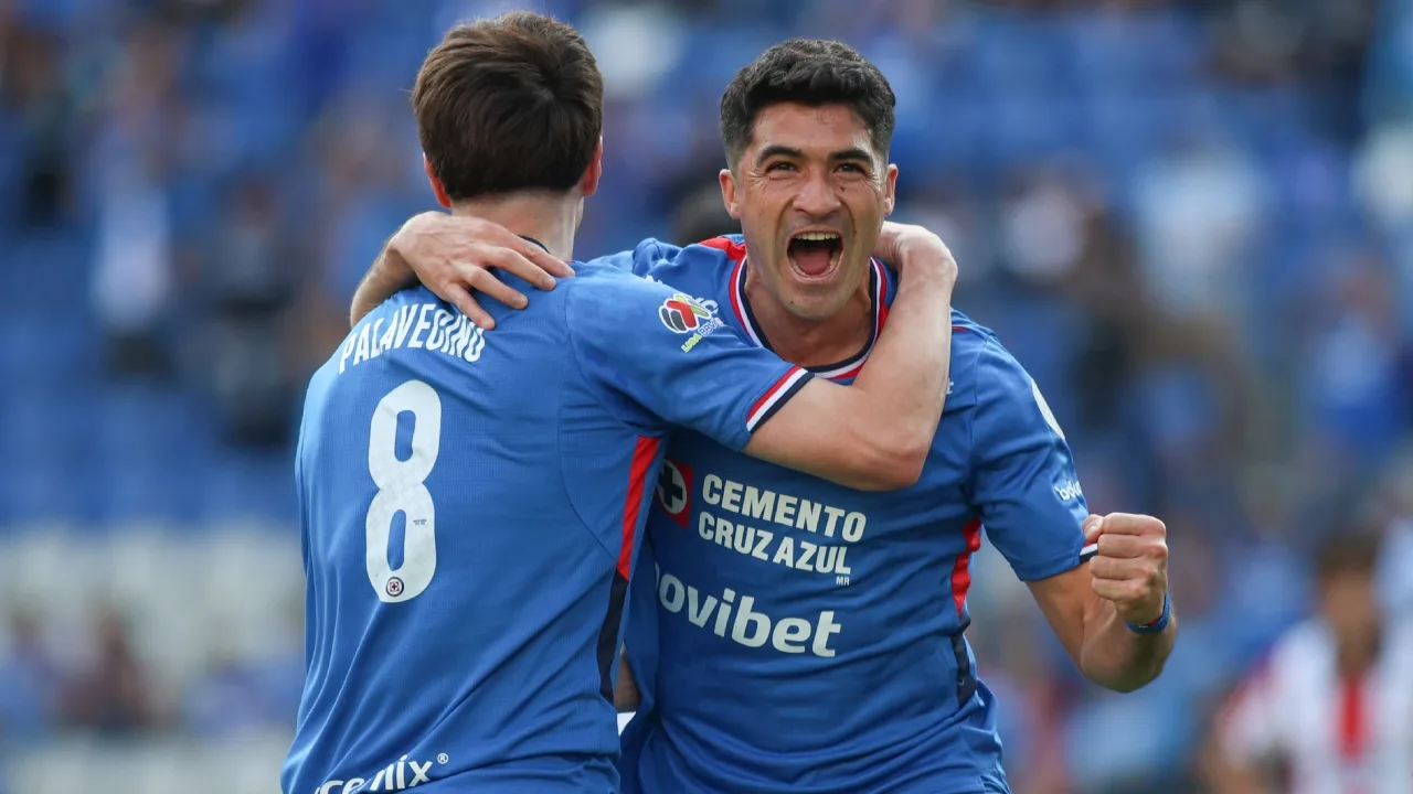 Agustín Palavecino y Nicolás Ibáñez, Cruz Azul vs Atlético San Luis, Liga MX