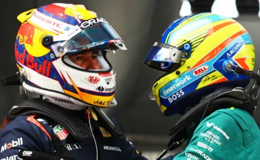 Checo Pérez, Fernando Alonso