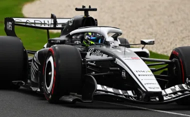 Checo Pérez con Cadillac en el GP de Australia de la Fórmula1
