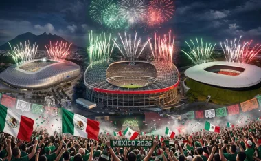 Estadio Azteca, Estadio BBVA y Estadio Akron, Mundial 2026