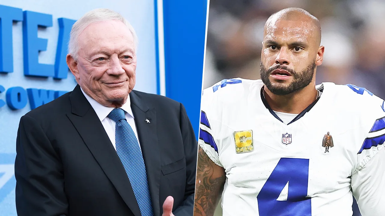 Jerry Jones busca ayudar a Dak Prescott.