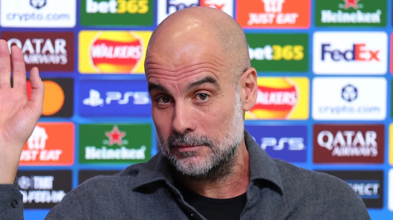 Pep Guardiola, Manchester City vs. Real Madrid 