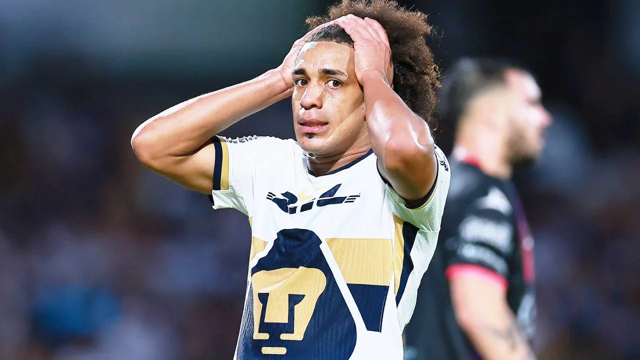 Pumas: Carrasquilla al borde de la suspensión y Nathan Silva baja América