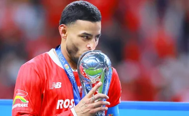 Alexis Vega, campeón con Toluca.