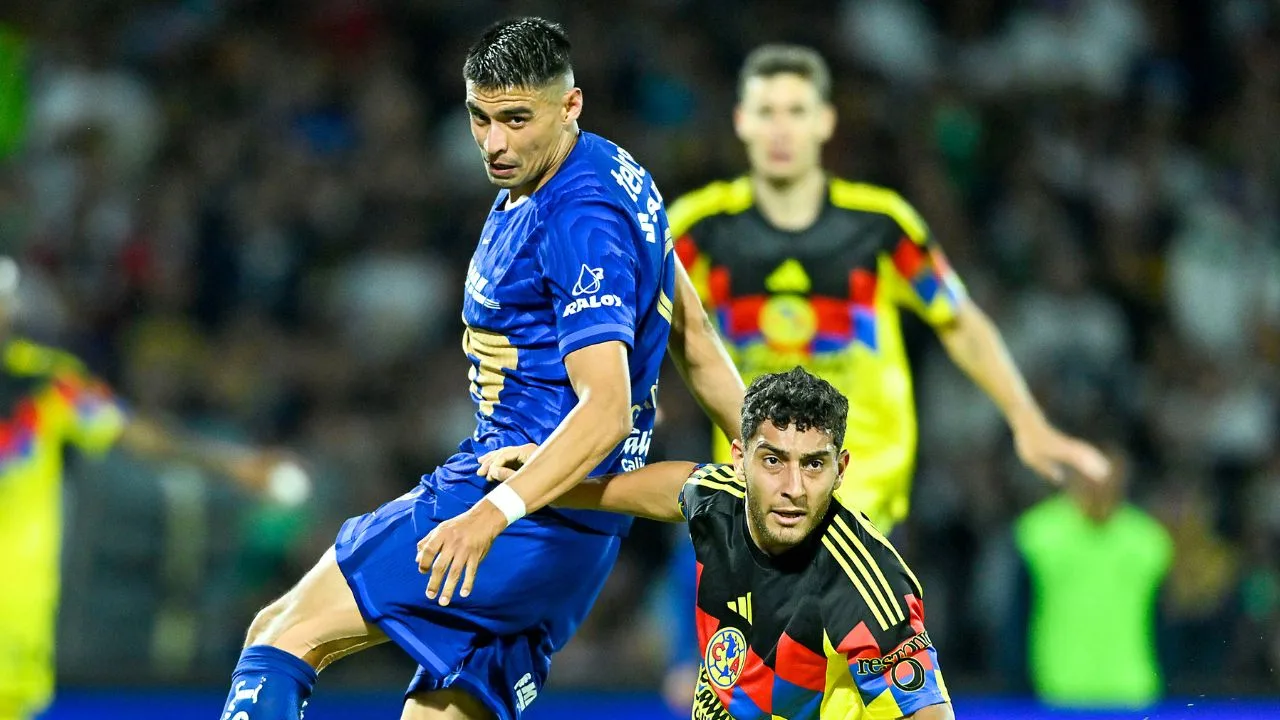 Polémica en el Pumas vs América: Era penal o no sobre Memote Martínez.