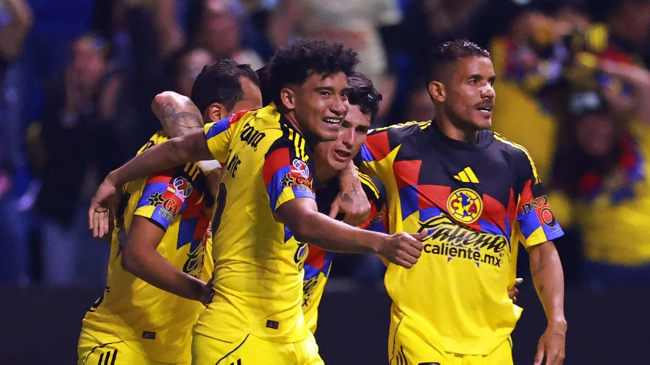 Jugadores del Club América. 