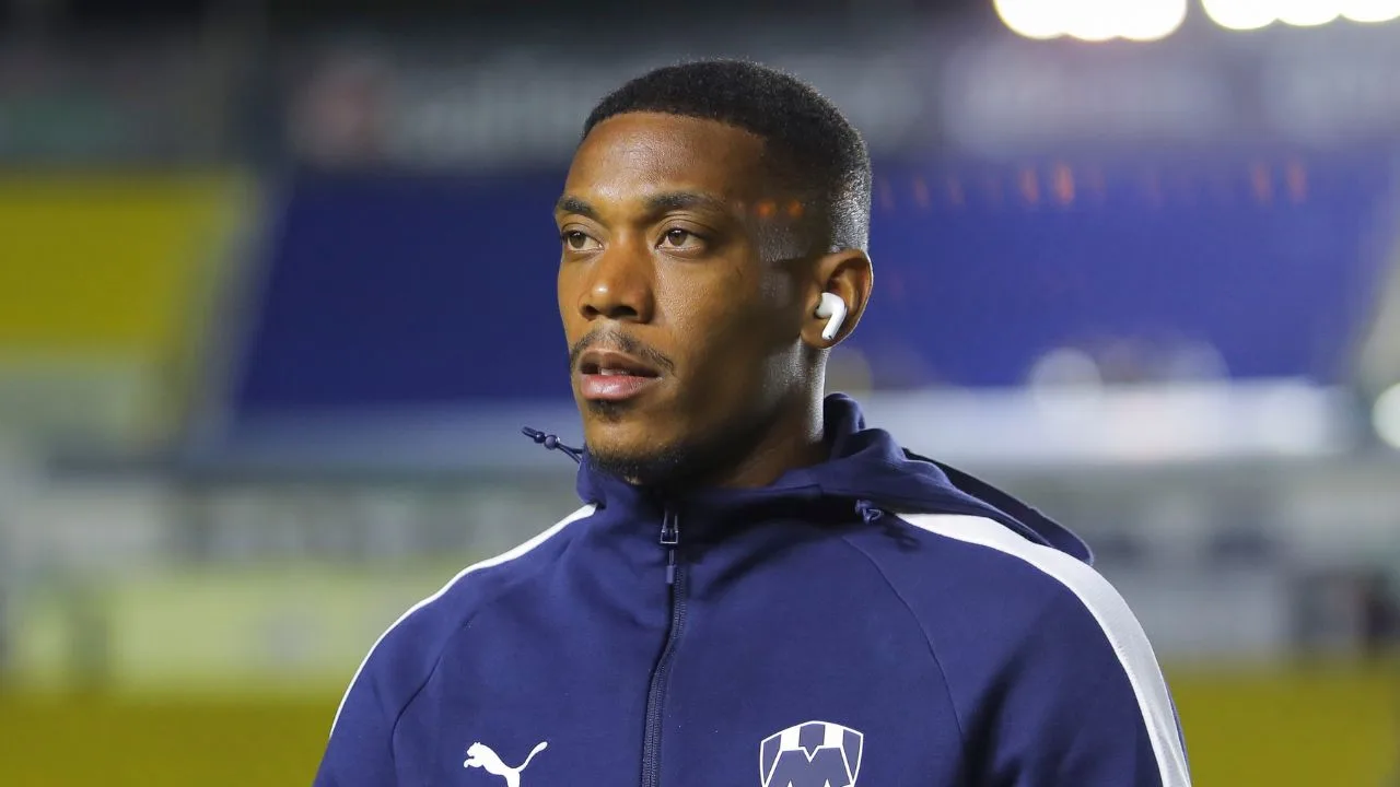 Anthony Martial, jugador del Monterrey. 