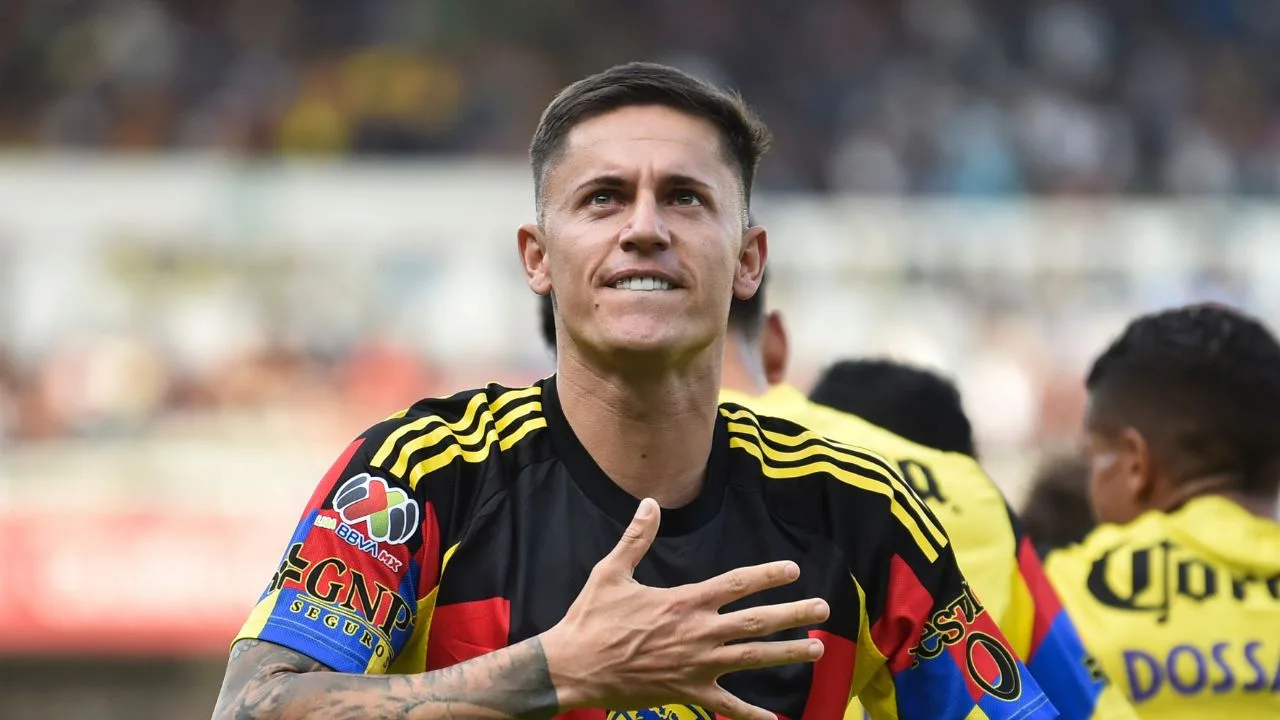 Brian Rodríguez, jugador del América. 