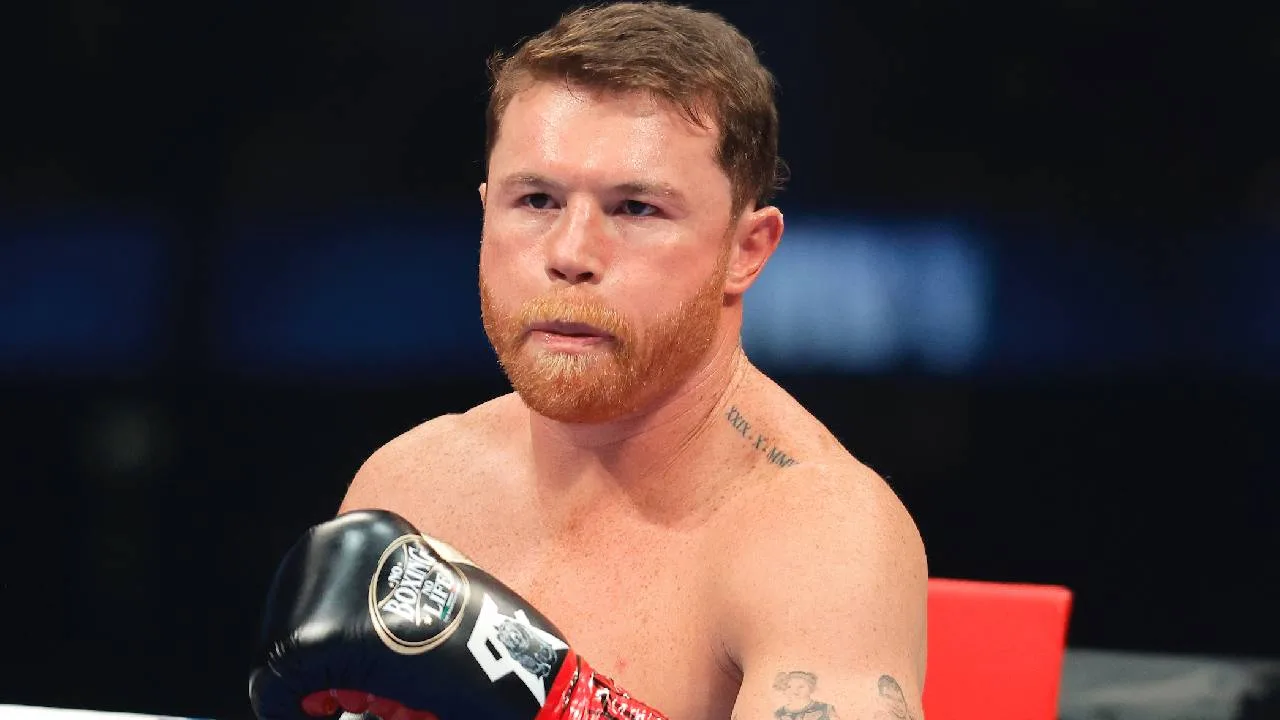 Canelo Álvarez, boxeador mexicano.