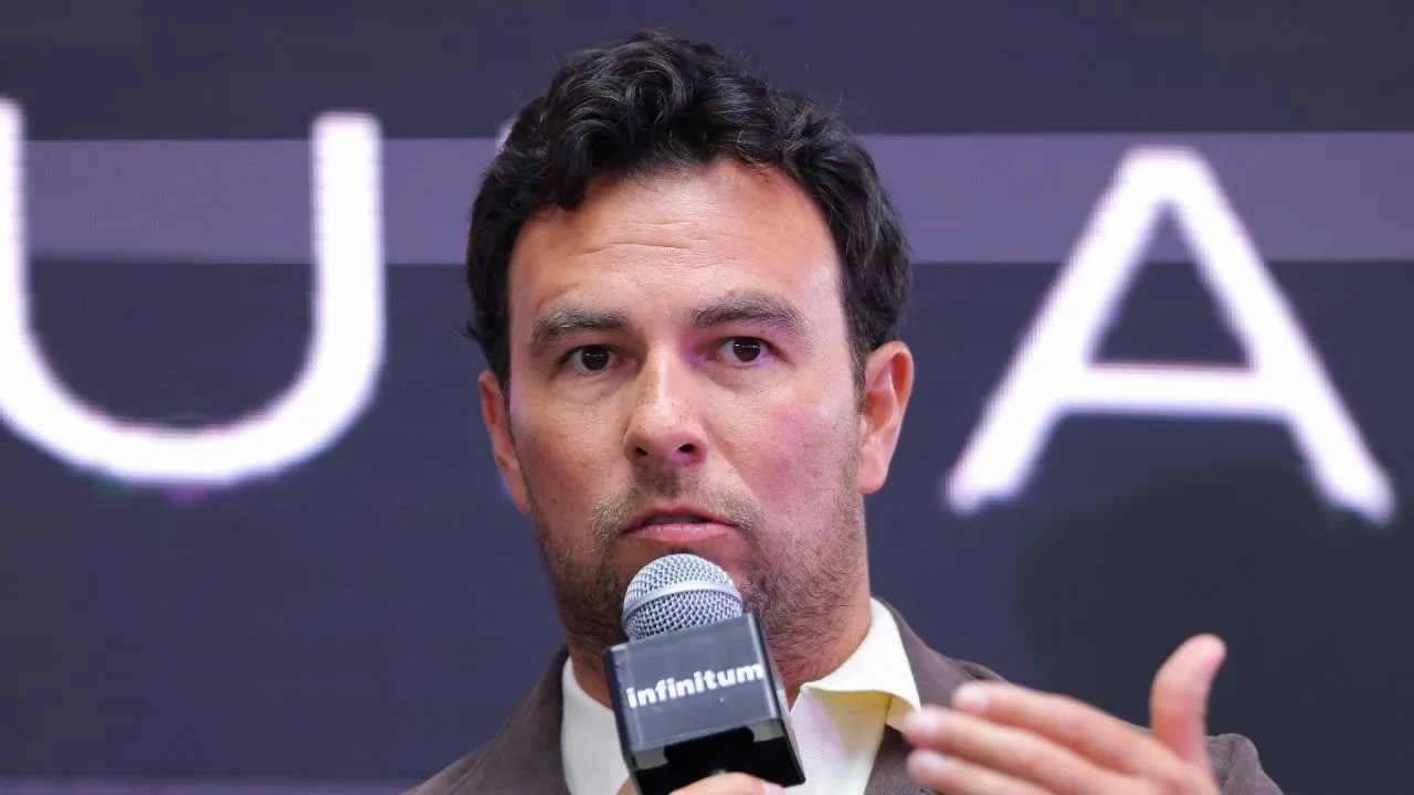 Checo Pérez, piloto de Fórmula 1 para Cadillac.