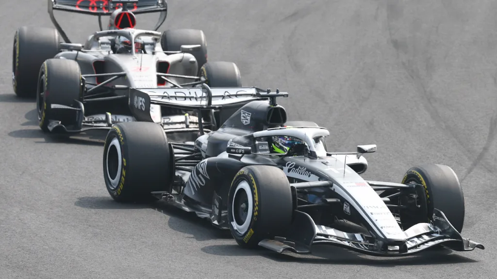 Checo Pérez en el GP de Japón 2026.