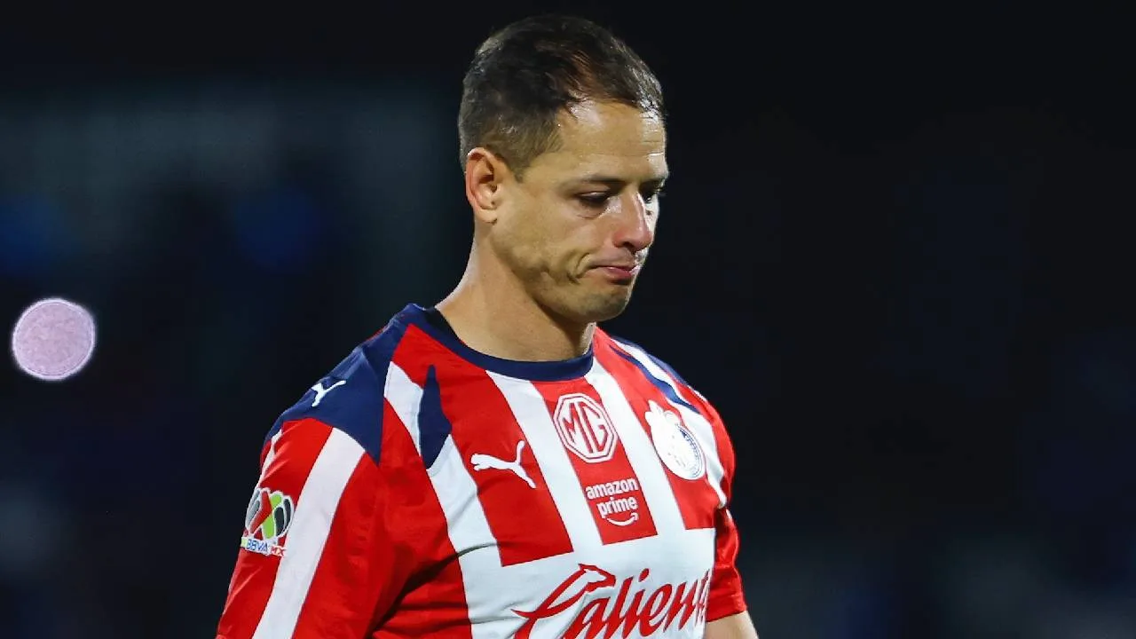Chicharito Hernández, delantero mexicano.