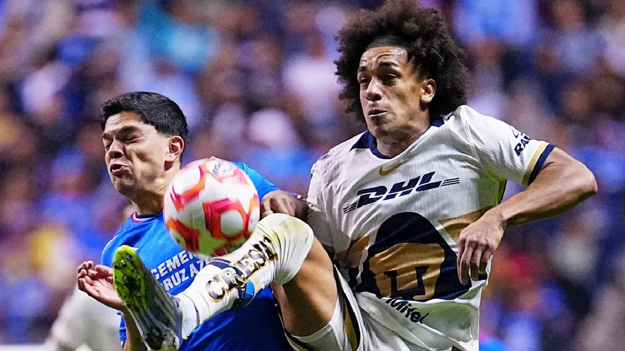 Pumas vs Cruz Azul.