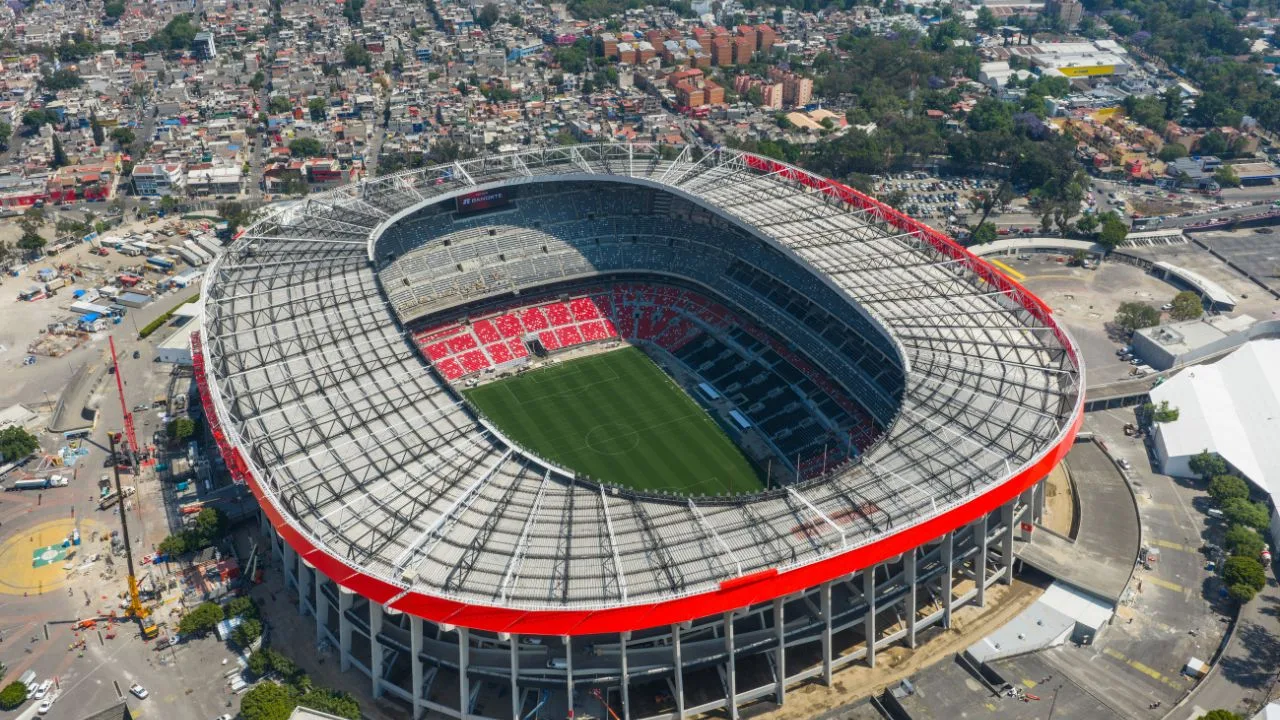 El Estadio Azteca, sede de la inauguración del Mundial 2026. 