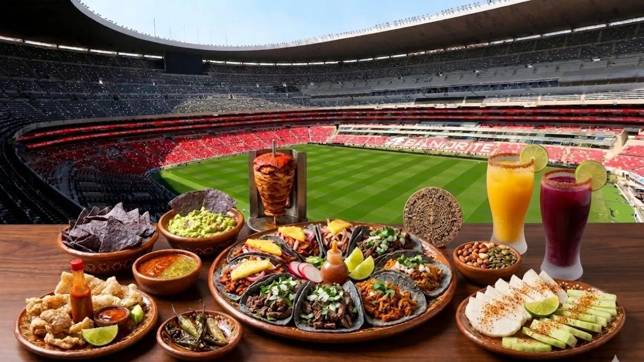 Imagen del Estadio Azteca manipulada con herramientas de Inteligencia Artificial. 