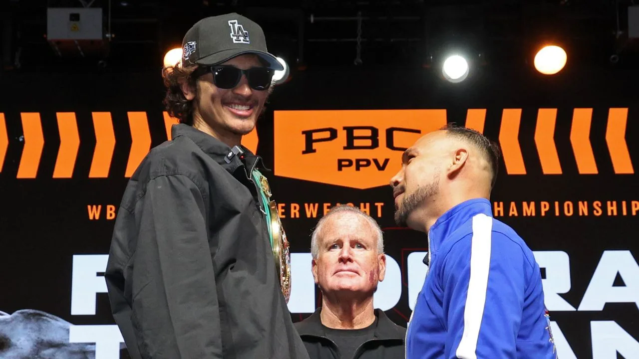 Sebastián Fundora vs Keith Thurman. 