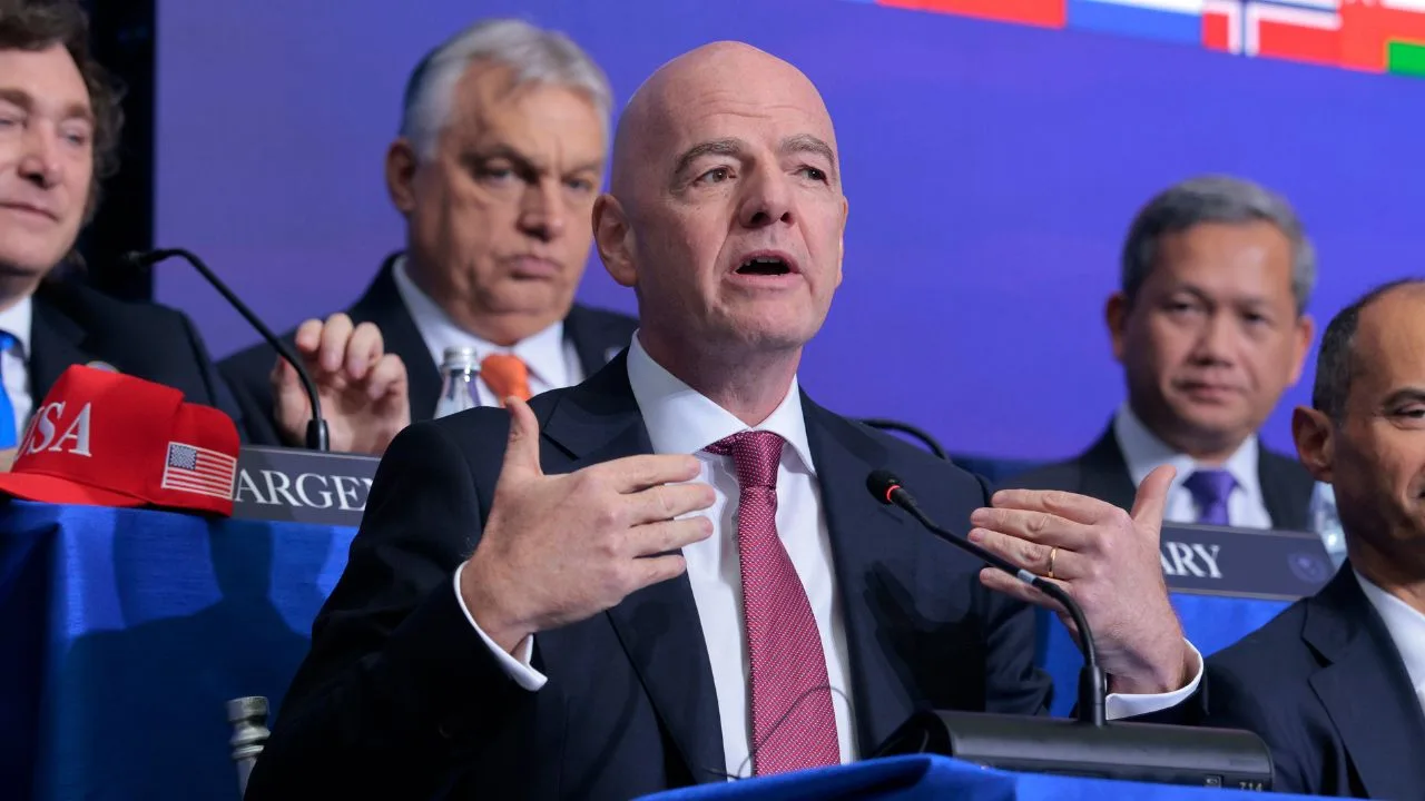 Gianni Infantino, presidente de la FIFA. 