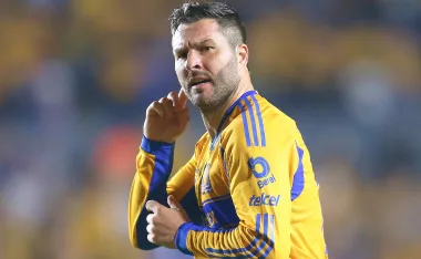 André-Pierre Gignac, la gran figura de Tigres en el Clásico Regio.