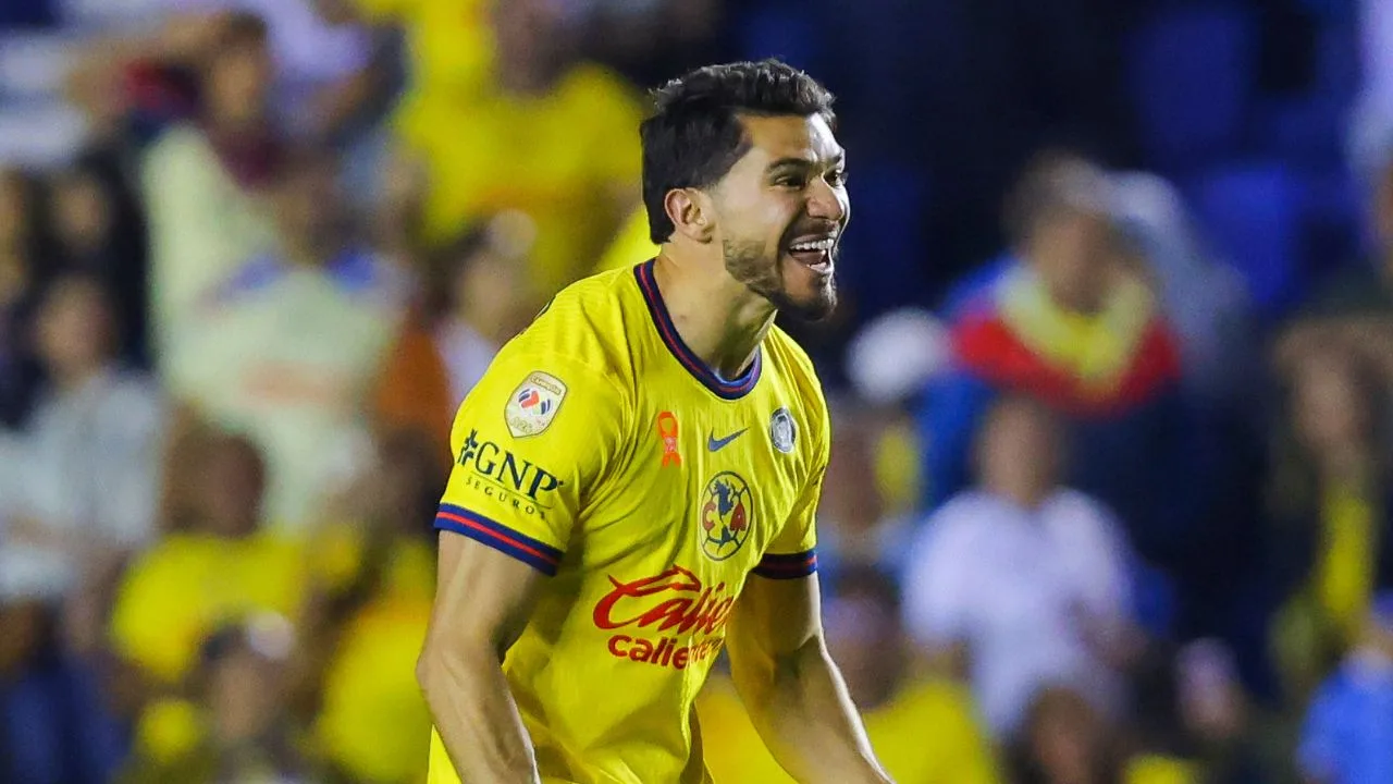 Henry Martín, jugador del América.