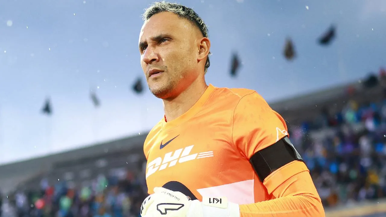 Keylor Navas, portero de Pumas.
