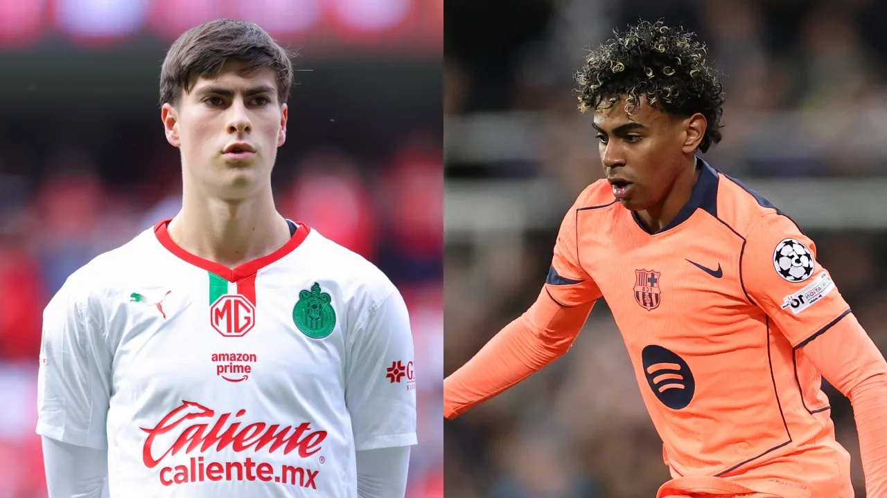 Hormiga González y Lamine Yamal. 