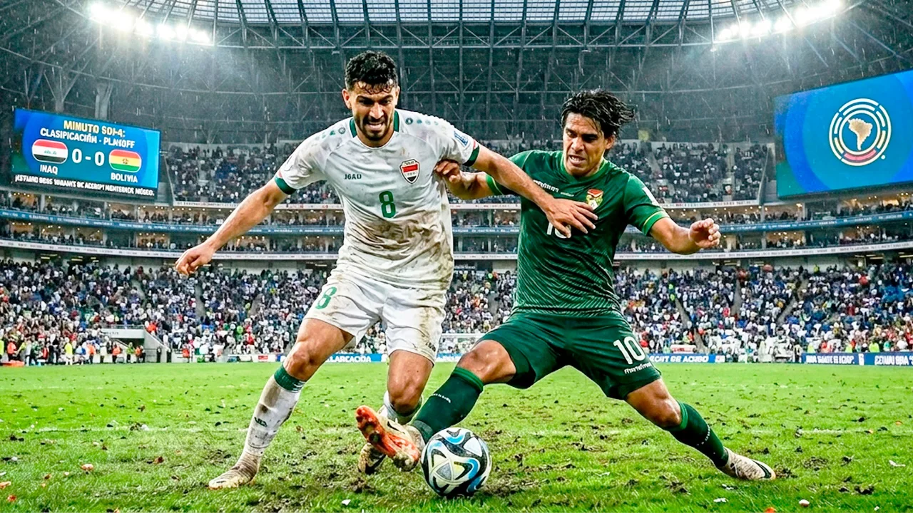 Irak vs Bolivia por el último lugar al Mundial 2026.