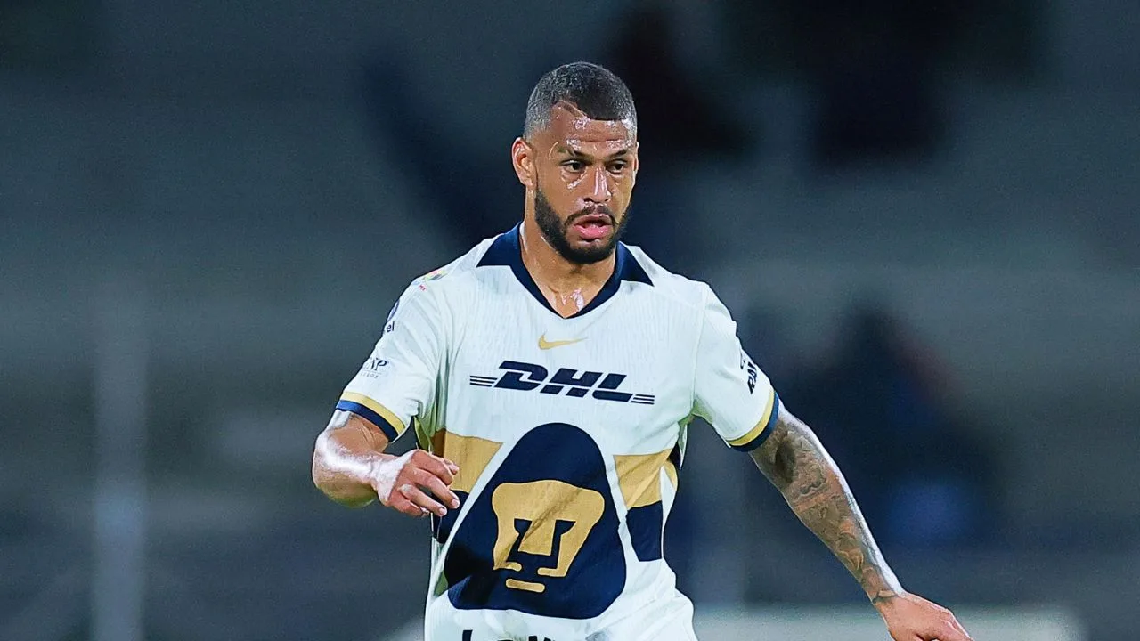 José Caicedo, jugador de Pumas. 