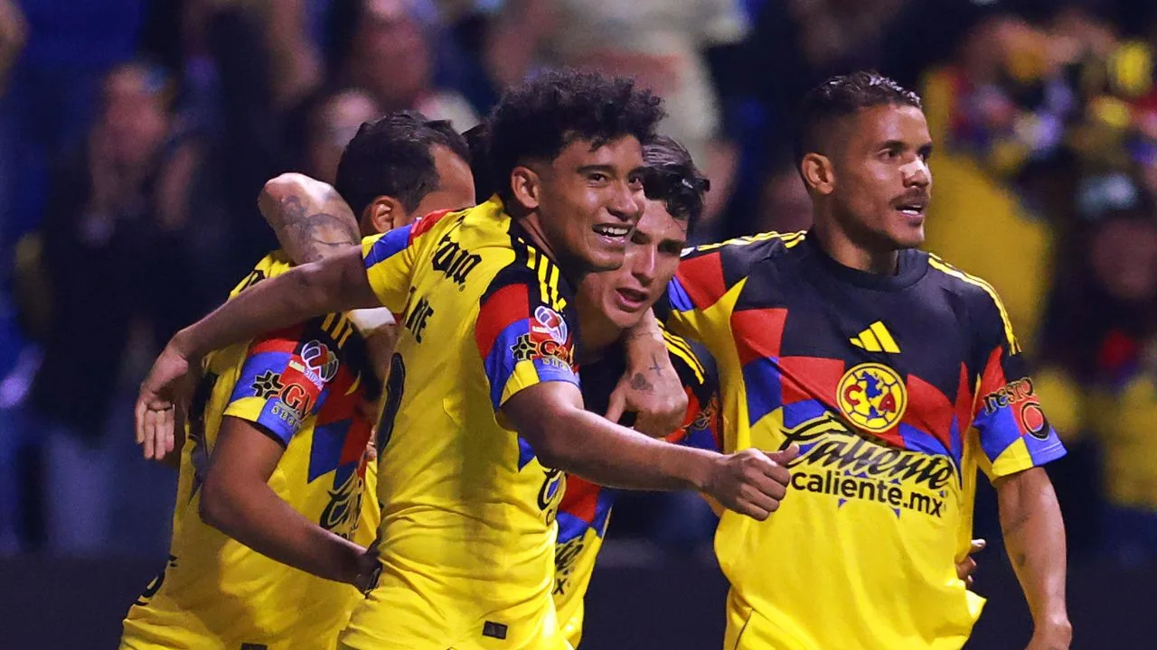 Jugadores del Club América, que dirige André Jardine. 