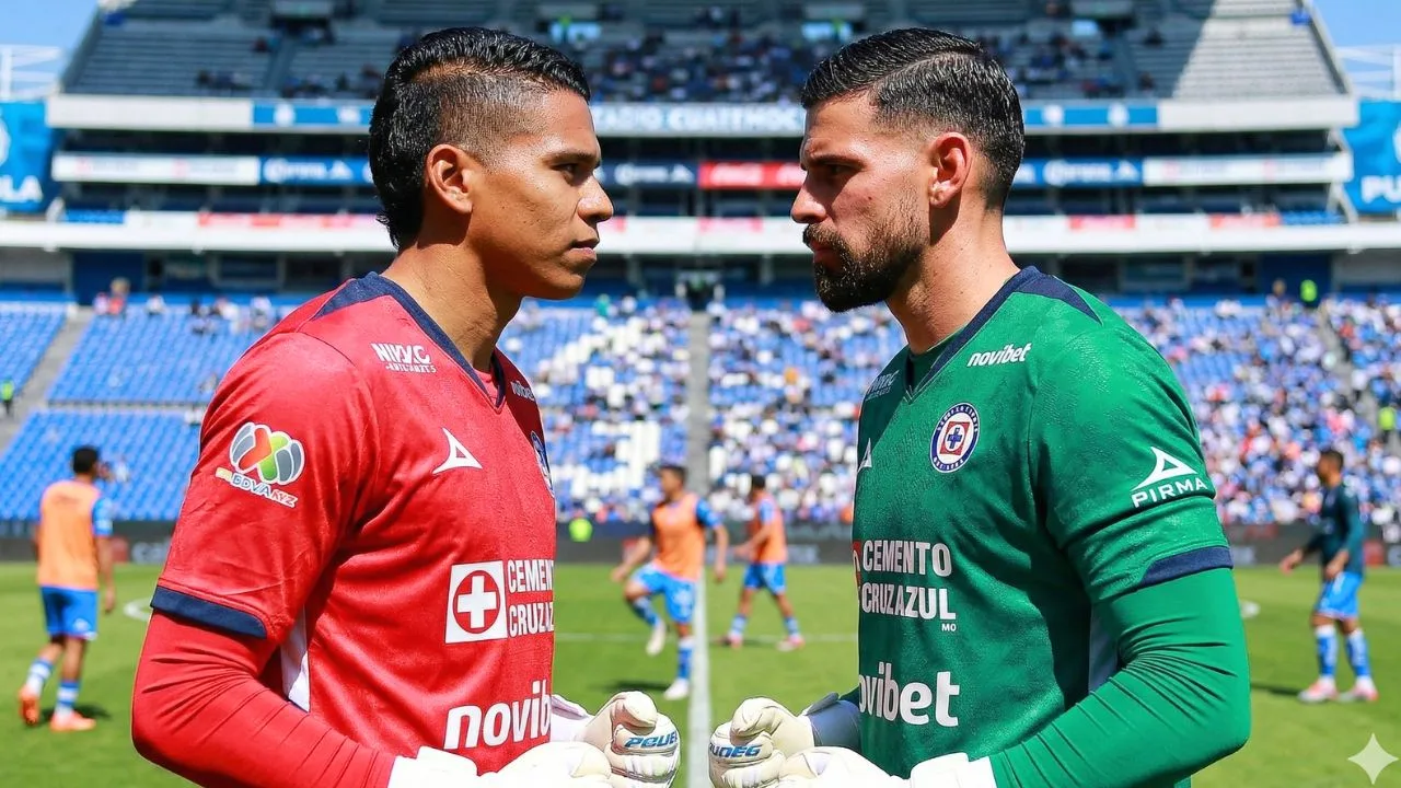 La decisión de Nicolás Larcamón sobre la titularidad en Cruz Azul: Andrés Gudiño o Kevin Mier.