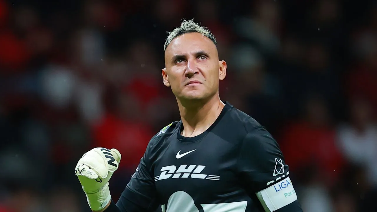 Keylor Navas, portero de Pumas. 