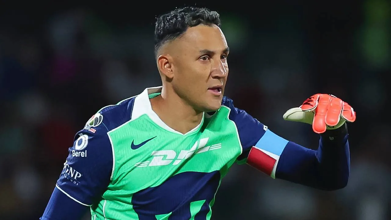 Keylor Navas, portero de Pumas.