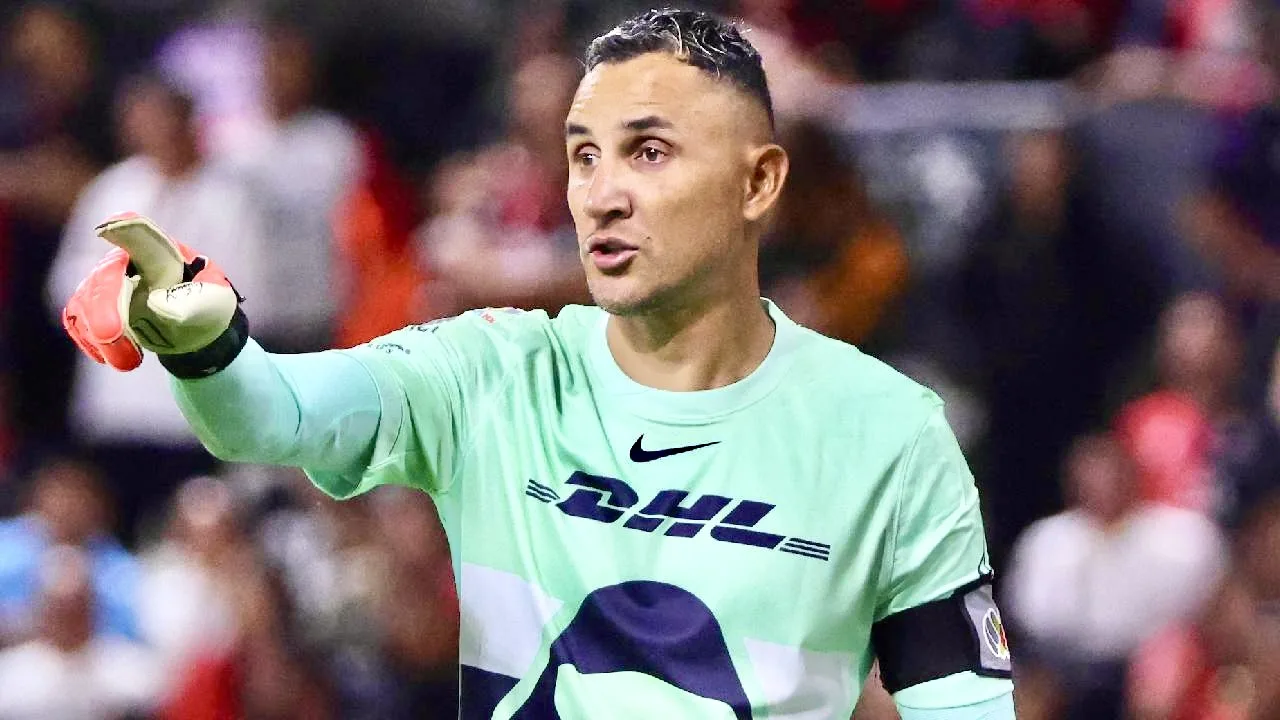 Keylor Navas, portero de Pumas.