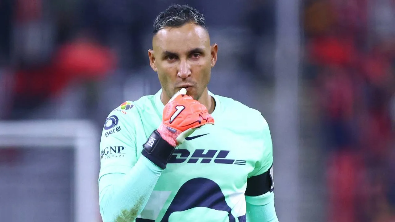 Keylor Navas, portero de Pumas.