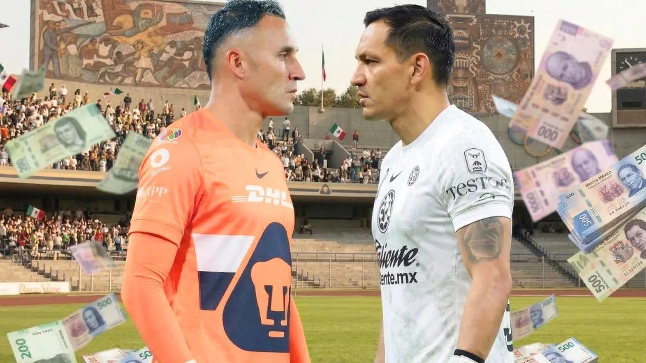 Pumas vs América: Mientras Keylor Navas gana 35 millones, este sería el bajo salario de Rodolfo Cota.