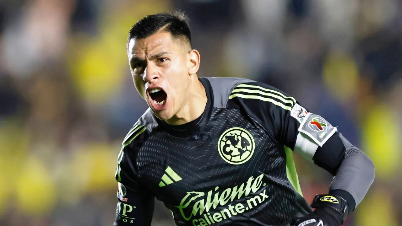 Luis Malagón, portero del América. 