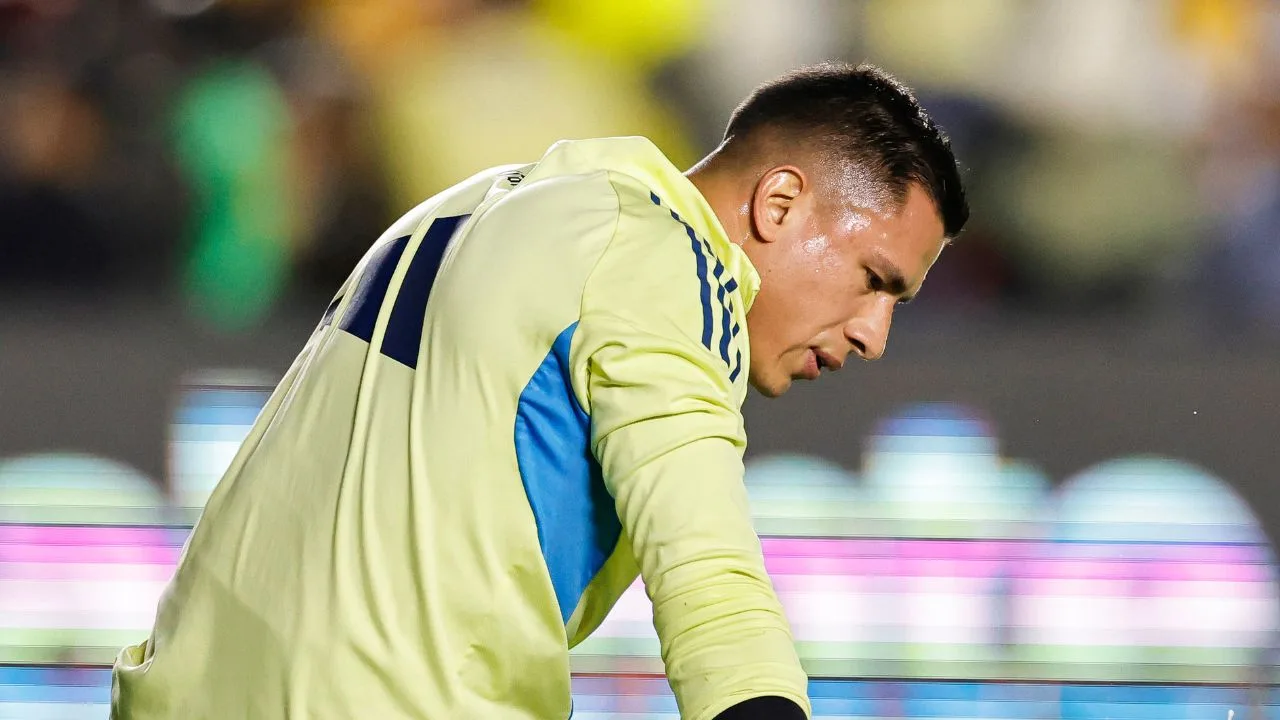 Luis Malagón, portero del América. 