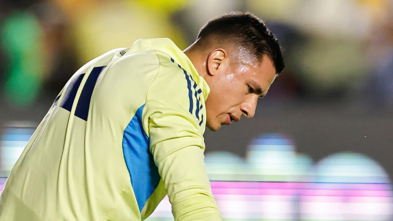 Luis Ángel Malagón, portero del América. 