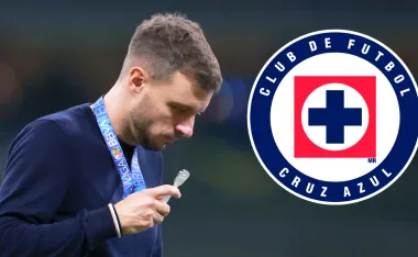 Martín Anselmi, ex DT del Cruz Azul.