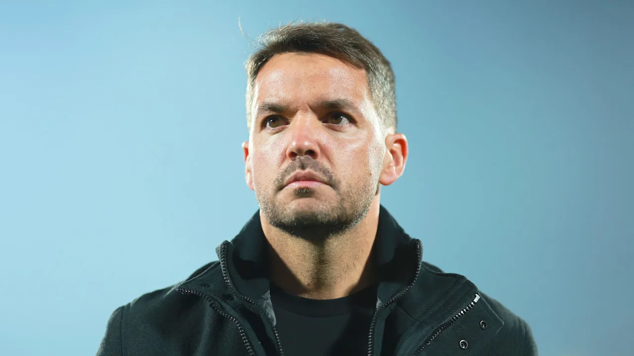 Nicolás Larcamón, DT de Cruz Azul.