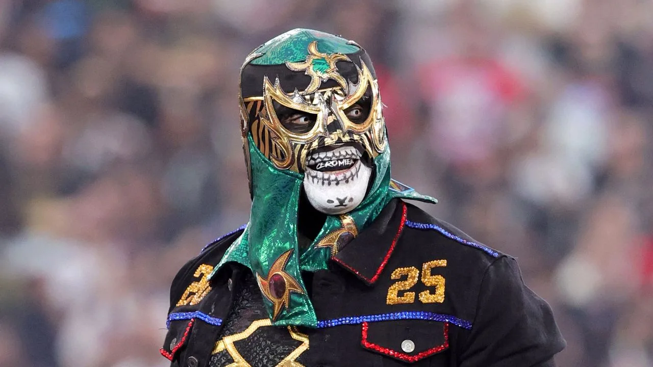 Penta, luchador mexicano y Campeón Intercontinental de WWE.