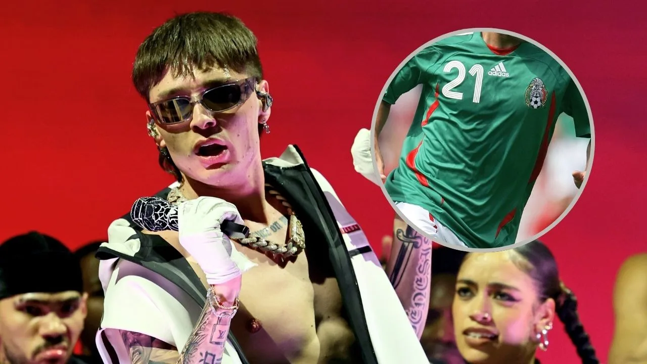 Peso Pluma saca del baúl de los recuerdos a talentoso y polémico ex delantero de la Selección Mexicana.