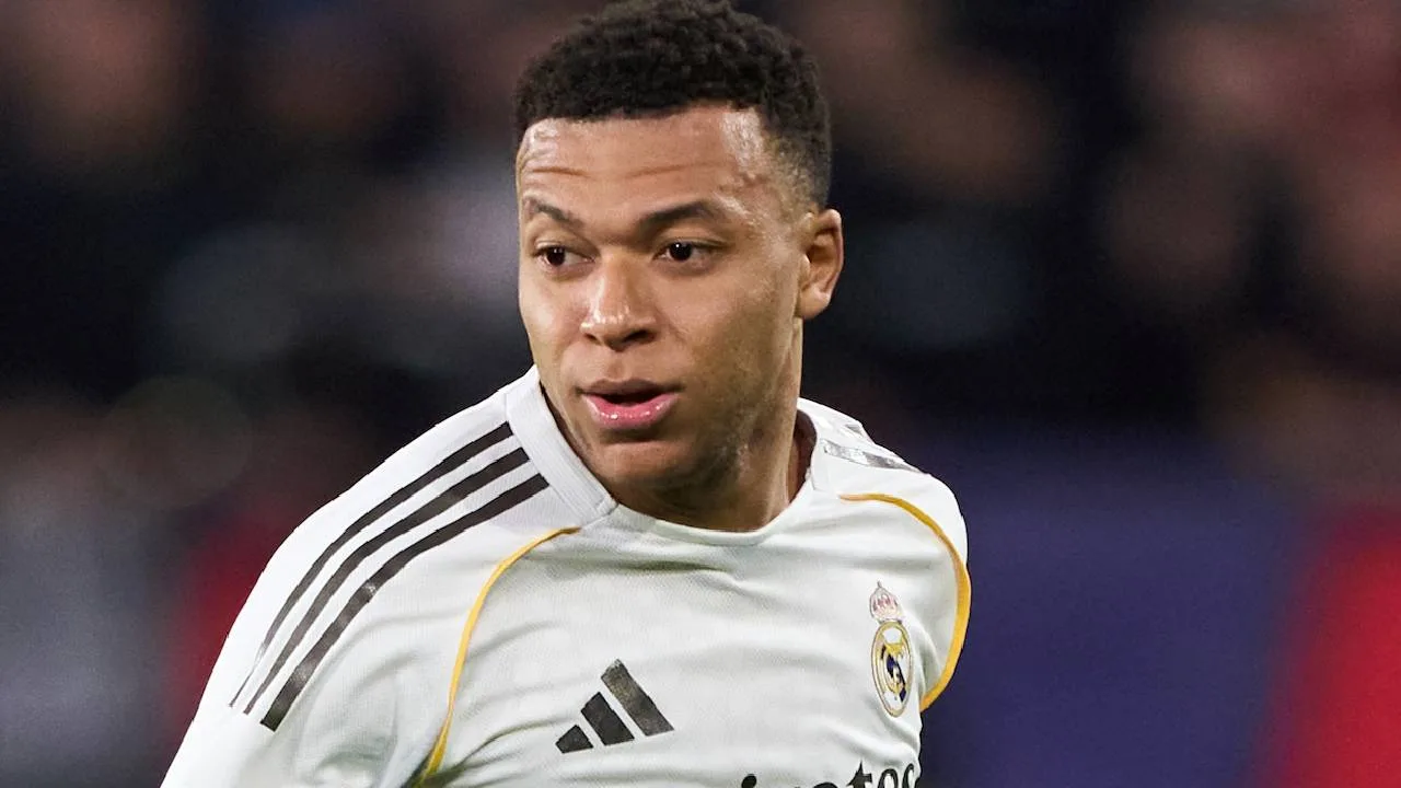 Kylian Mbappé, delantero del Real Madrid.