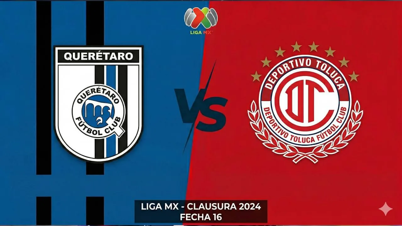Querétaro vs Toluca.