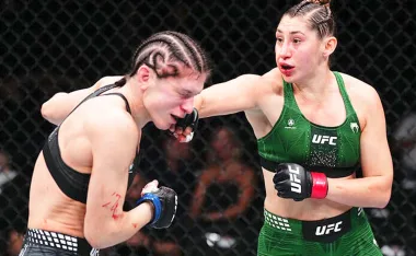 Regina Tarin se estrenó en UFC.